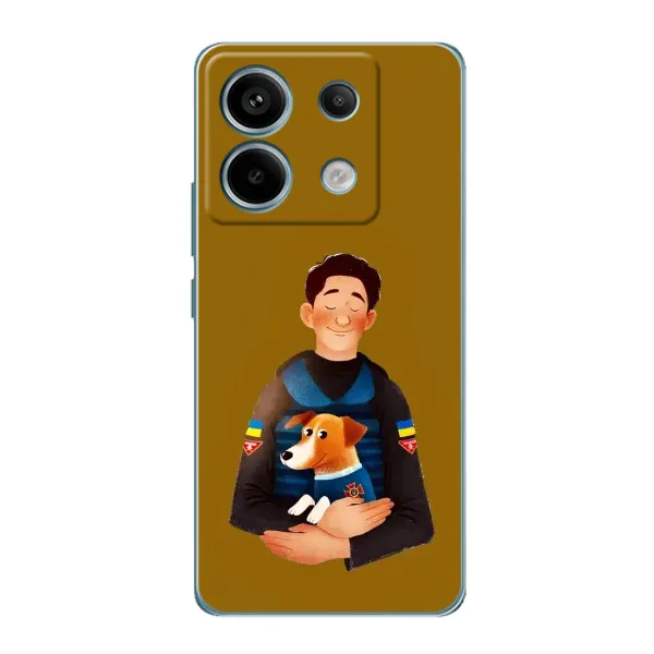Чехол с принтом «ЗСУ Патрон» для Xiaomi Redmi Note 13 Pro Чехол с принтом «ЗСУ Патрон» для Xiaomi Redmi Note 13 Pro