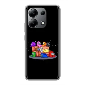Чехол Амонг Ас для Xiaomi Redmi Note 13 (4G) (AlphaPrint) (Амонг-ас)