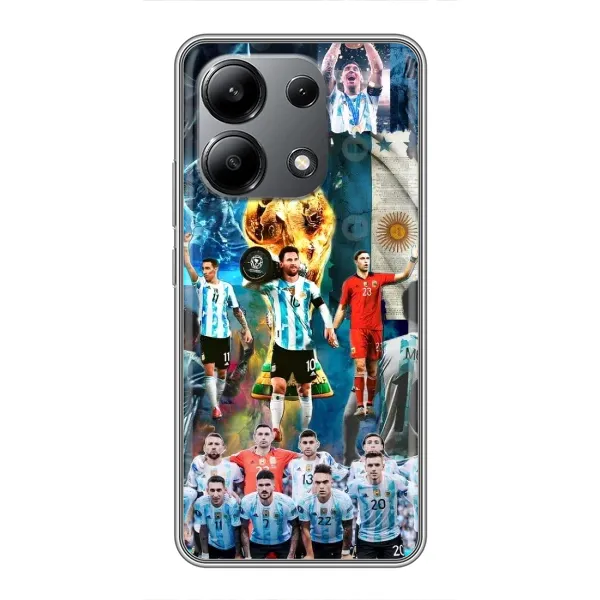 Чохол з принтом «Аргентина Мессі» для Xiaomi Redmi Note 13 (4G)
