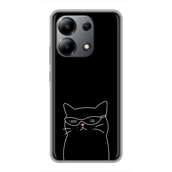 Чохол з принтом «Байдужий кіт» для Xiaomi Redmi Note 13 (4G) Чохол з принтом «Байдужий кіт» для Xiaomi Redmi Note 13 (4G)