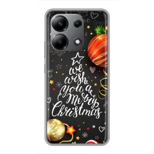 Рождественские Чехлы для Xiaomi Redmi Note 13 (4G) (VPrint) (Елочка)