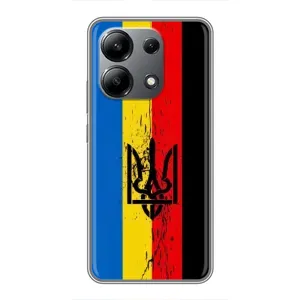 Украинские Чехлы для Xiaomi Redmi Note 13 (4G) с картинкой УПА (AlphaPrint) (Флаг УПА)