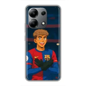 Чохол з принтом «Футболіст Ямаль» для Xiaomi Redmi Note 13 (4G)