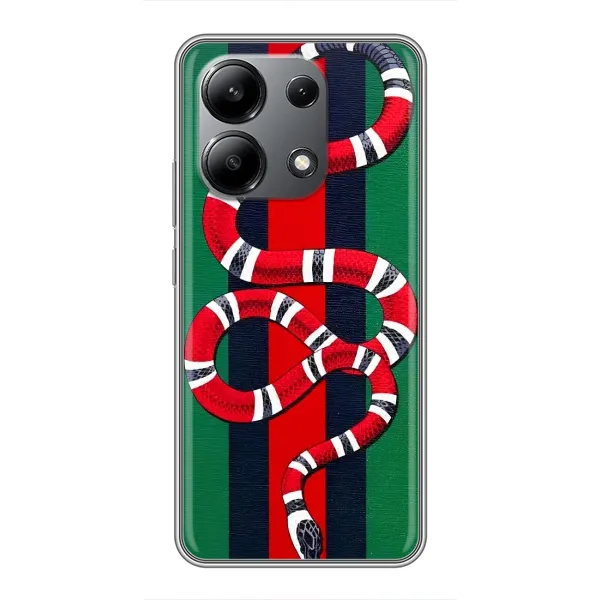 Чохол з принтом «Gucci змія» для Xiaomi Redmi Note 13 (4G)