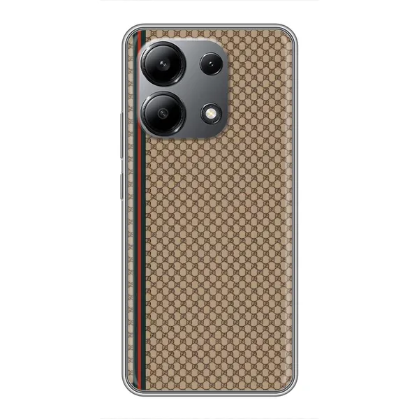 Чохол з принтом «Гуччі полоса» для Xiaomi Redmi Note 13 (4G)
