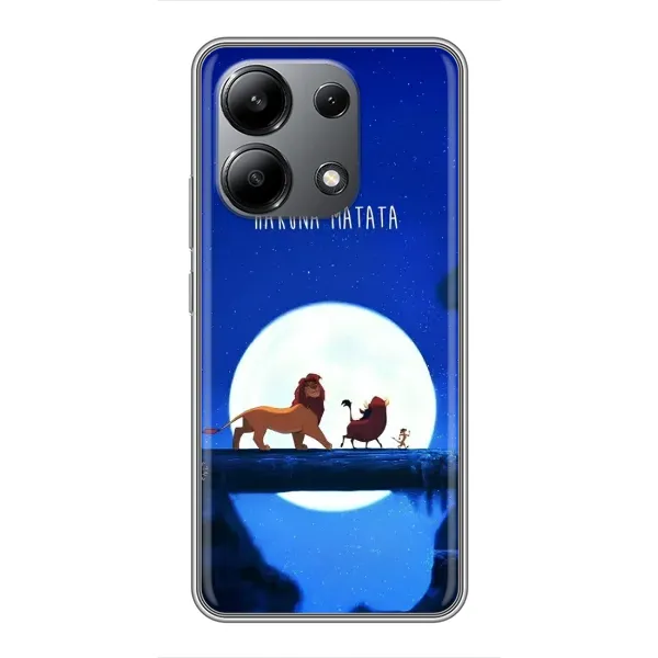 Чохол з принтом «Хакуна Матата» для Xiaomi Redmi Note 13 (4G)