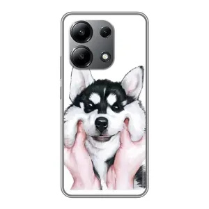 Чехол с Хаски для Xiaomi Redmi Note 13 (4G) - (AlphaPrint)