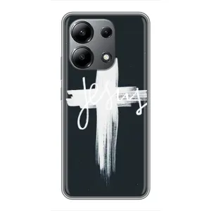 Чехол для Xiaomi Redmi Note 13 (4G) (AlphaPrint) - (Христианские) (Иисус)