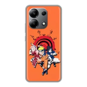 Чехол с принтом «команда Наруто» для Xiaomi Redmi Note 13 (4G)