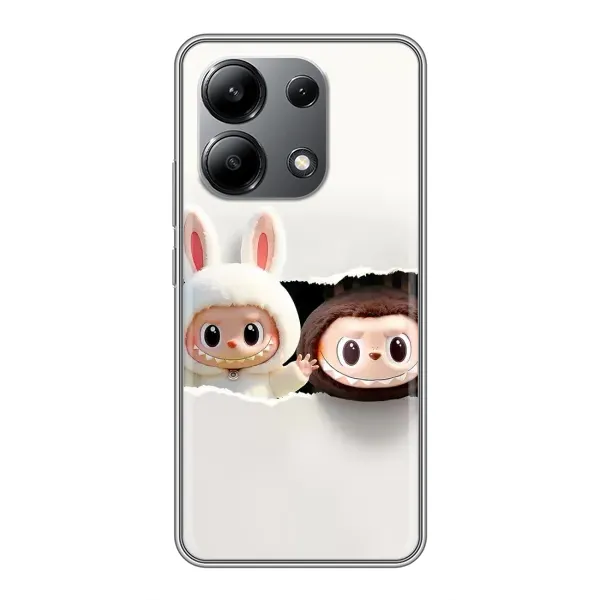 Чохол з принтом «Лабубу» для Xiaomi Redmi Note 13 (4G)