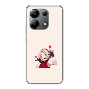 Чехол с принтом «Лайк Сакура» для Xiaomi Redmi Note 13 (4G)