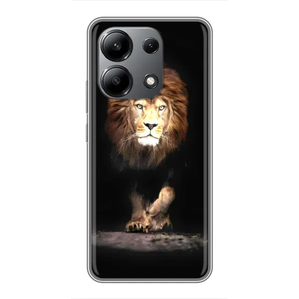 Чехол с принтом «Лев» для Xiaomi Redmi Note 13 (4G)