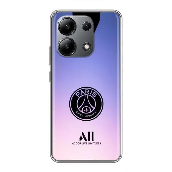 Чохол з принтом «лого PSG» для Xiaomi Redmi Note 13 (4G)