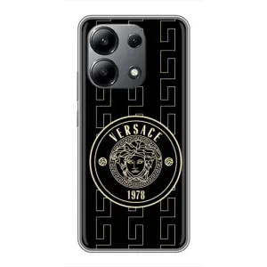 Чехол с принтом «Лого Версаче» для Xiaomi Redmi Note 13 (4G)
