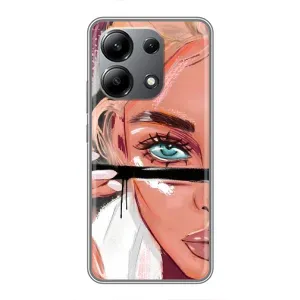Чехол с печатью для Xiaomi Redmi Note 13 (4G) - (Мода) (AlphaPrint)