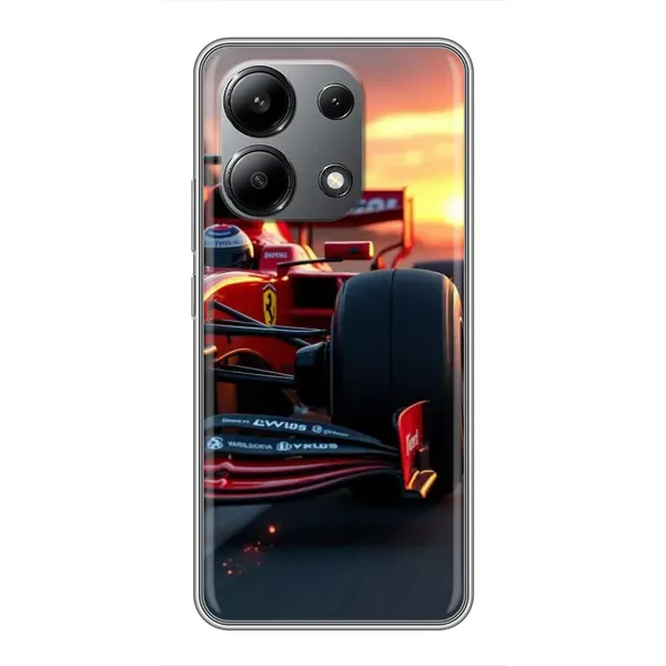 Чохол з принтом «Макларен на заході» для Xiaomi Redmi Note 13 (4G)
