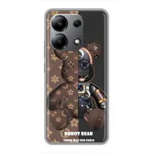 Круті Чохли Луі Віттон для Xiaomi Redmi Note 13 (4G) (AlphaPrint) (Ведмідь Луі Вітон)