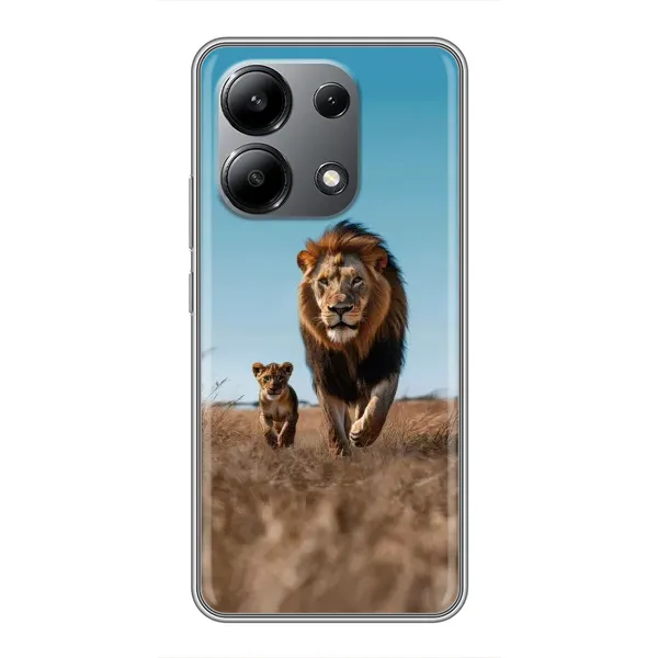 Чохол з принтом «Мусафа та Сімба» для Xiaomi Redmi Note 13 (4G)