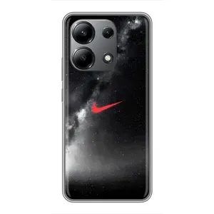 Чехол для Xiaomi Redmi Note 13 (4G) - с принтом Найк (AlphaPrint) (Найк красный)