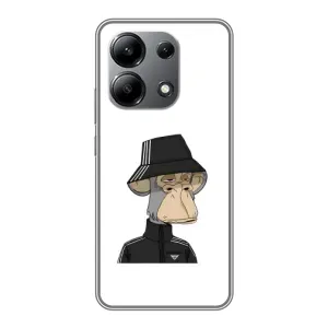 Чехлы с Обезьянами NFT для Xiaomi Redmi Note 13 (4G) (AlphaPrint) (обезьяна NFT Adidas)