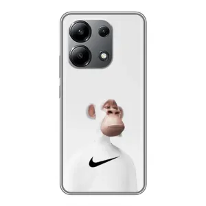 Чехлы с Обезьянами NFT для Xiaomi Redmi Note 13 (4G) (AlphaPrint) (обезьяна NFT Nike)