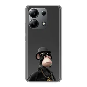 Чехлы с Обезьянами NFT для Xiaomi Redmi Note 13 (4G) (AlphaPrint) (Обезьяна NFT)
