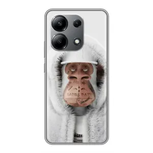 Чехлы с Обезьянами NFT для Xiaomi Redmi Note 13 (4G) (AlphaPrint) (обезьяна NFT в тату)