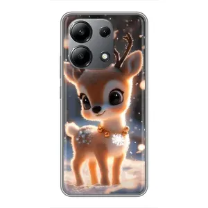 Чехол с принтом «Олененок» для Xiaomi Redmi Note 13 (4G)