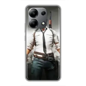 Чехол PUBG для Редми Нот 13 (4G) (AlphaPrint)