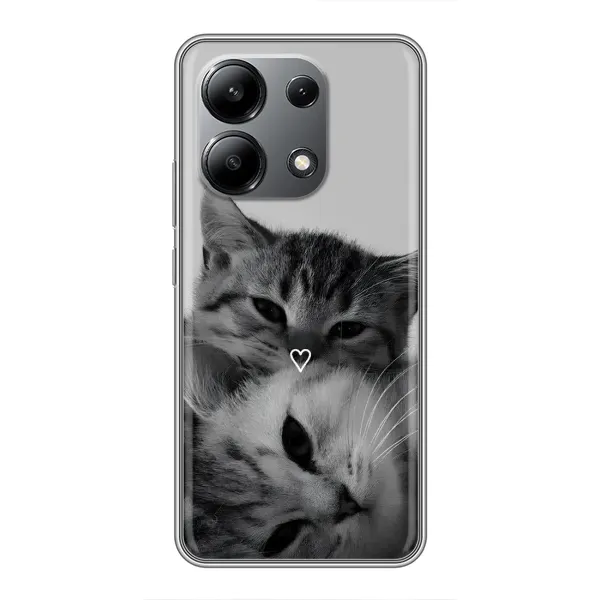 Чохол з принтом «Пара котів» для Xiaomi Redmi Note 13 (4G) Чохол з принтом «Пара котів» для Xiaomi Redmi Note 13 (4G)