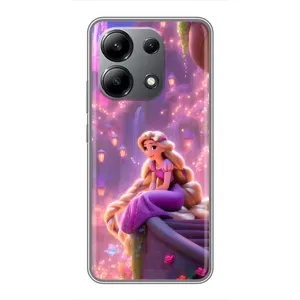 Чохол Рапунцель для Xiaomi Redmi Note 13 (4G) (Рапунцель у замку)
