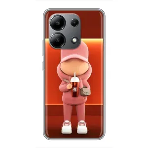 Круті Чохли Луі Віттон для Xiaomi Redmi Note 13 (4G) (AlphaPrint) (З Кавою)