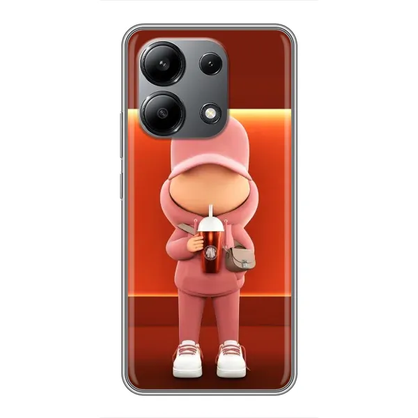 Чехол с принтом «С Кофе» для Xiaomi Redmi Note 13 (4G)