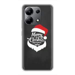 Рождественские Чехлы для Xiaomi Redmi Note 13 (4G) (VPrint) (Санта Крисмас)