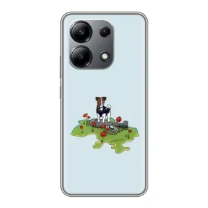Чехлы с картинкой собаки Патрон для Xiaomi Redmi Note 13 (4G) (AlphaPrint) (Сапер Пес)