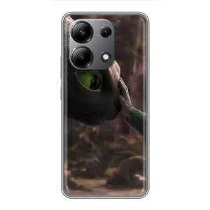 Чохол як приборкати дракона на Xiaomi Redmi Note 13 (4G) (Сцена з драконом)