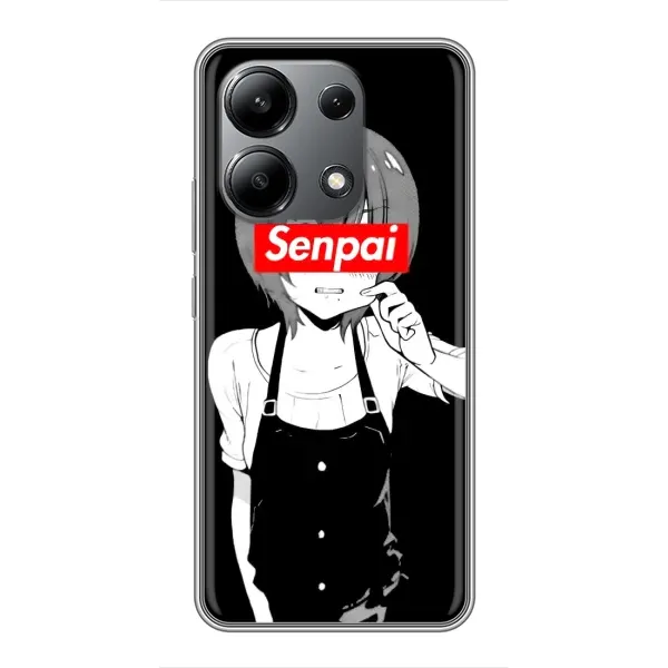Чехол с принтом «Senpai» для Xiaomi Redmi Note 13 (4G)