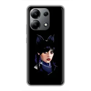 Чохли Венсдей на Xiaomi Redmi Note 13 (4G) Уенсдей (AlphaPrint)
