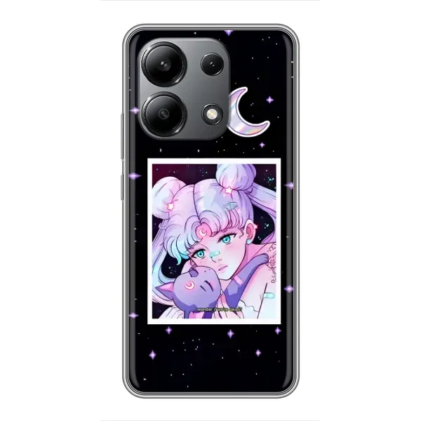 Чехол с принтом «Сейлор Мун» для Xiaomi Redmi Note 13 (4G)