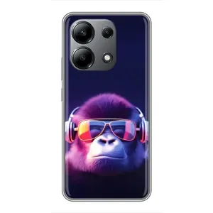 Чохол з принтом «Стильна мавпа» для Xiaomi Redmi Note 13 (4G)
