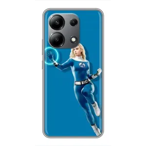 Чохол з принтом Фантастична четвірка для Xiaomi Redmi Note 13 (4G) (Сью Сторм політ)