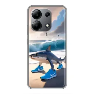 Чохол з мемом Тралалело тралала на Xiaomi Redmi Note 13 (4G)