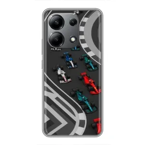 Чохол Формула1 на Xiaomi Redmi Note 13 (4G) (Траса Ф1)