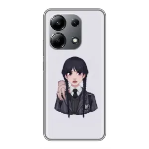 Чохли Венсдей на Xiaomi Redmi Note 13 (4G) Уенсдей (AlphaPrint) (Венздей і Річ)