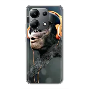 Чохол з принтом «В навушниках» для Xiaomi Redmi Note 13 (4G)
