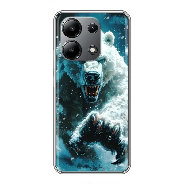 Чохол з принтом «Полярний ведмідь» для Xiaomi Redmi Note 13 (4G)