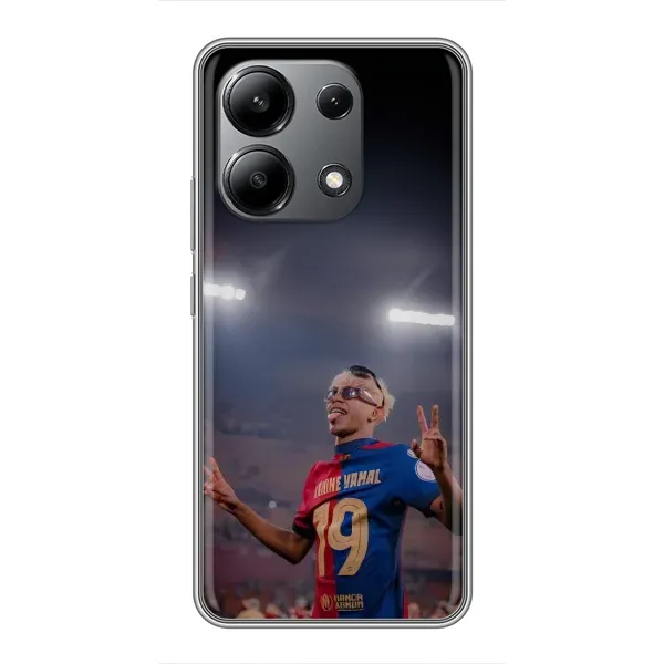 Чохол з принтом «Ямаль на стадіоні» для Xiaomi Redmi Note 13 (4G)
