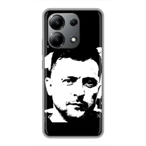 Чехол для Xiaomi Redmi Note 13 (4G) (AlphaPrint - с принтом Зеленского)