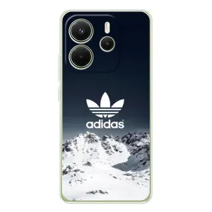 Чехлы Адидас для Xiaomi Redmi Note 14 4G (Global version) (AlphaPrint) (Адидас в горах)