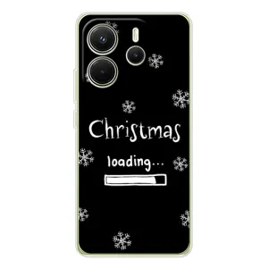 Рождественские, Праздничные Чехлы для Xiaomi Redmi Note 14 4G (Глобальная версия) (Christmas loading)